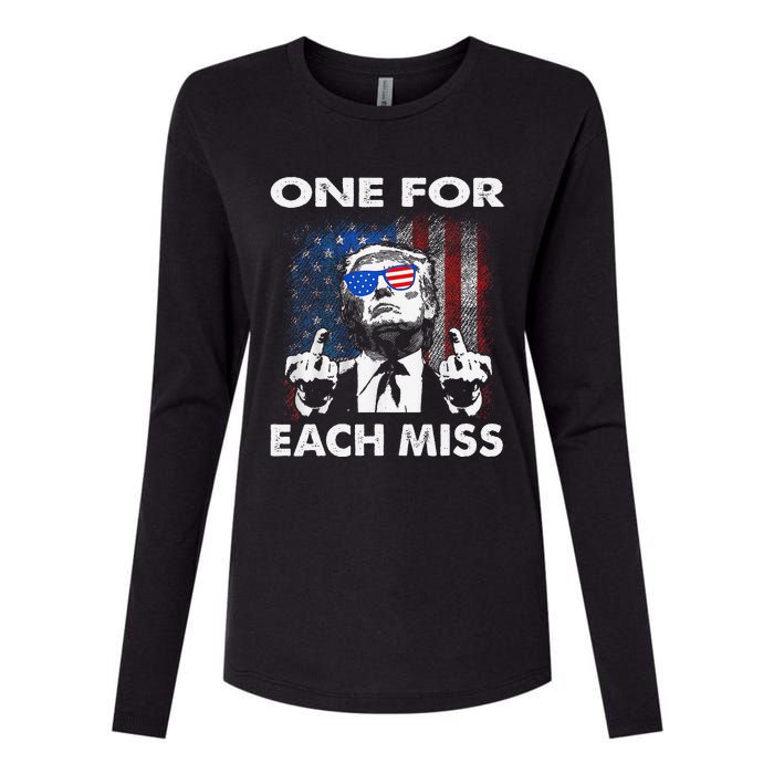 Trump One For Each Miss Gift Womens Cotton Relaxed Long Sleeve T-Shirt