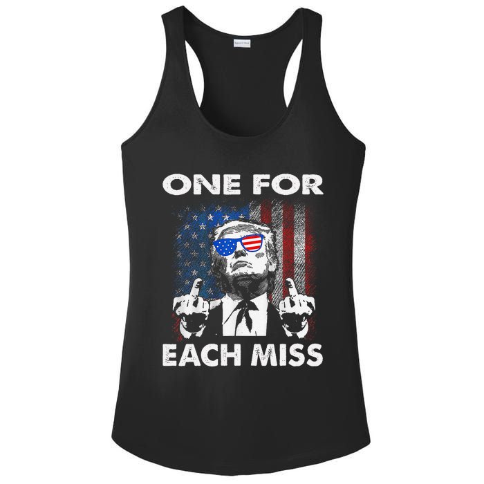 Trump One For Each Miss Gift Ladies PosiCharge Competitor Racerback Tank