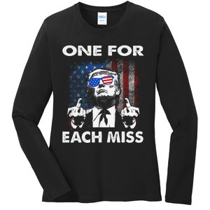 Trump One For Each Miss Gift Ladies Long Sleeve Shirt