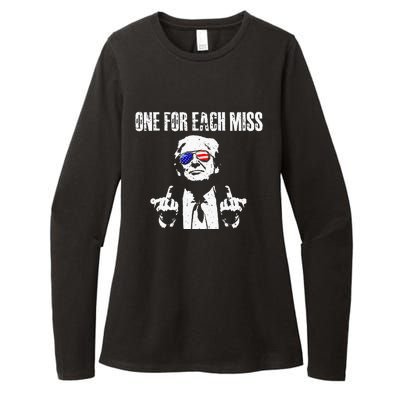 Trump One For Each Miss Womens CVC Long Sleeve Shirt