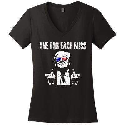 Trump One For Each Miss Women's V-Neck T-Shirt