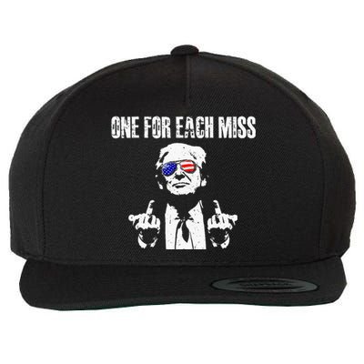 Trump One For Each Miss Wool Snapback Cap