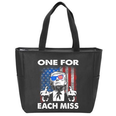 Trump One For Each Miss Zip Tote Bag