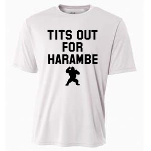 Tits Out For Harambe Cooling Performance Crew T-Shirt