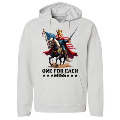 Trump One For Each Miss Trump Performance Fleece Hoodie