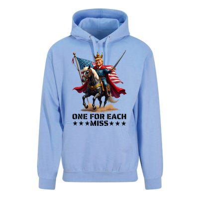 Trump One For Each Miss Trump Unisex Surf Hoodie