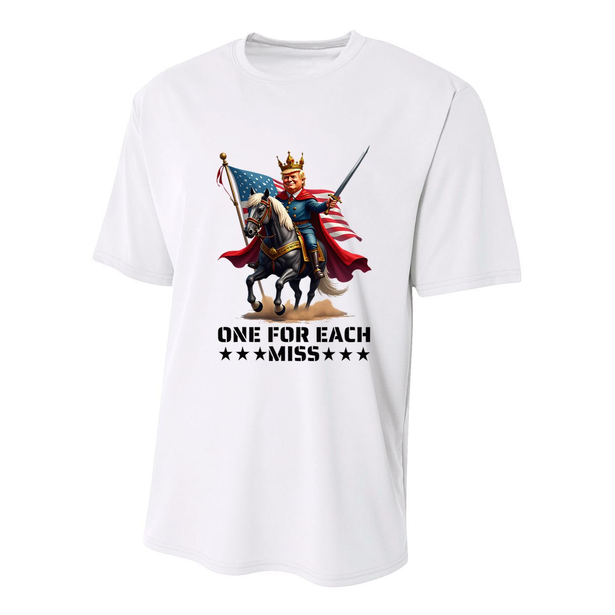 Trump One For Each Miss Trump Youth Performance Sprint T-Shirt