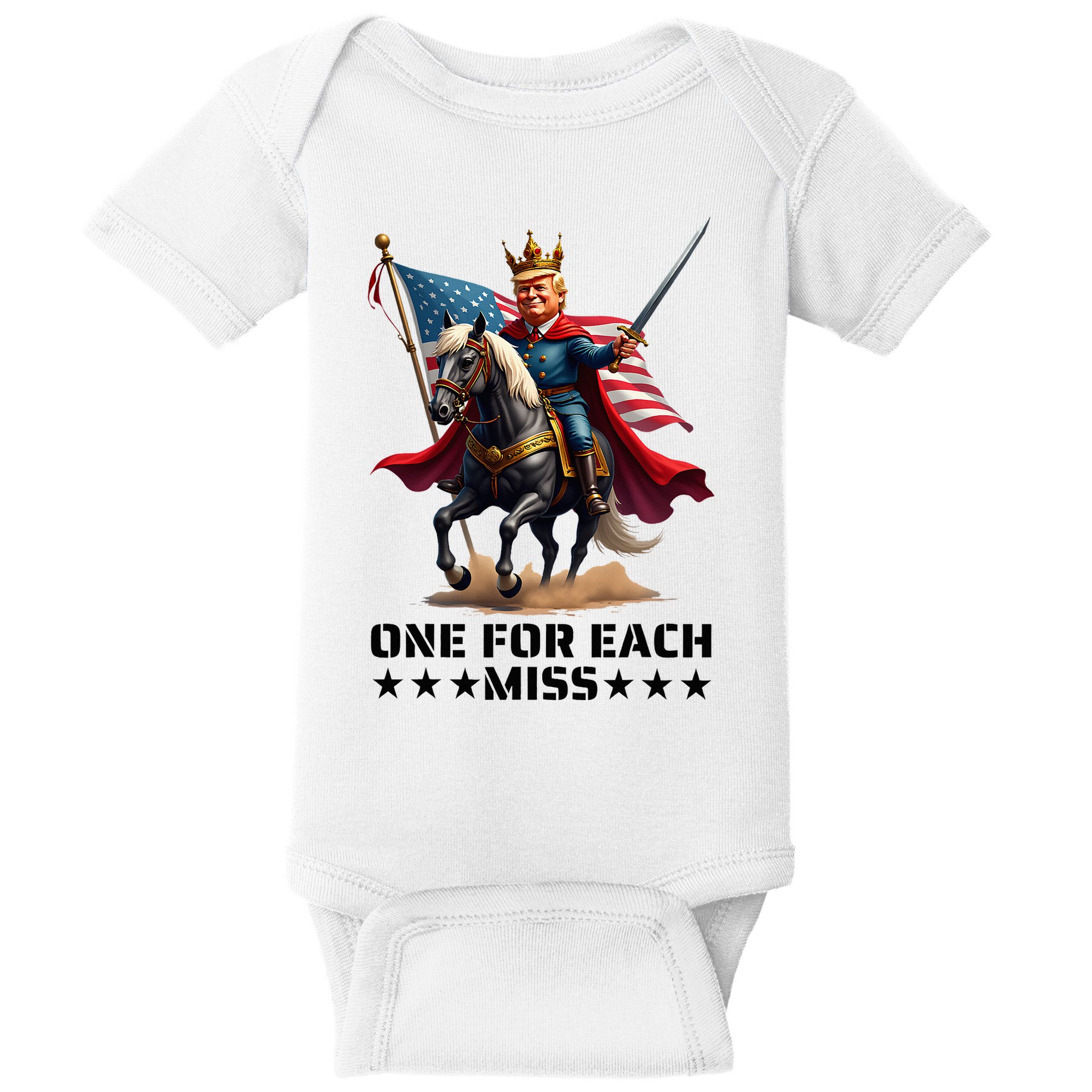 Trump One For Each Miss Trump Baby Bodysuit