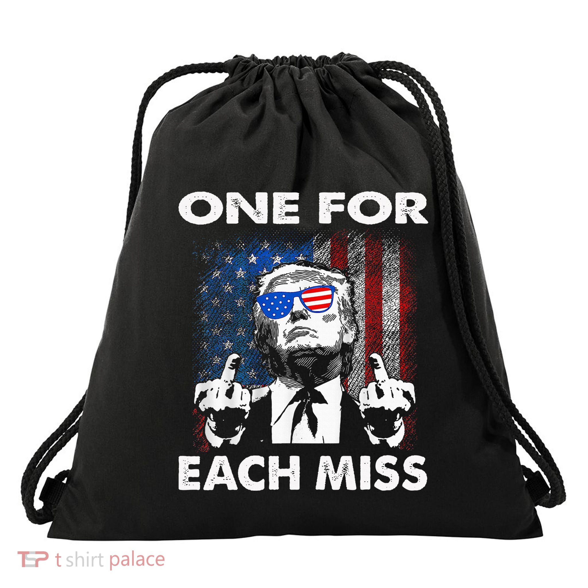 Trump One For Each Miss Drawstring Bag