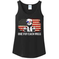 Trump One For Each Miss Trump Vote Trump 2024 America Ladies Essential Tank