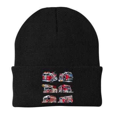 Types Of Fire Truck Boy Toddler Firefighter Xmas Funny Gift Beanie