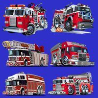 Types Of Fire Truck Boy Toddler Firefighter Xmas Funny Gift Tall T-Shirt