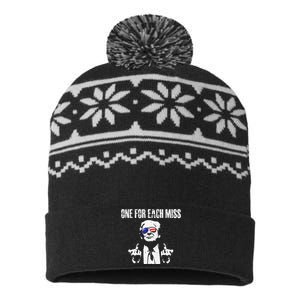 Trump One For Each Miss USA-Made Snowflake Beanie