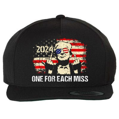 Trump One For Each Miss Trump Wool Snapback Cap