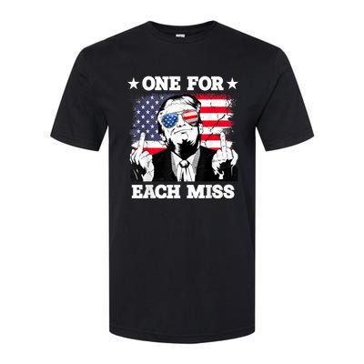 Trump One For Each Miss Trump Vote 2024 America Usa Softstyle CVC T-Shirt