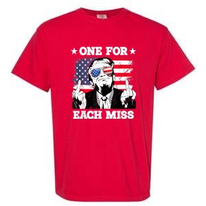 Trump One For Each Miss Trump Vote 2024 America Usa Garment-Dyed Heavyweight T-Shirt