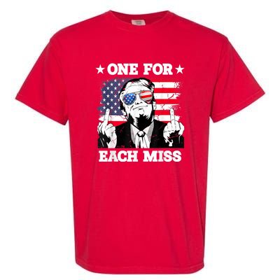 Trump One For Each Miss Trump Vote 2024 America Usa Garment-Dyed Heavyweight T-Shirt