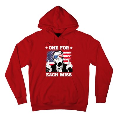 Trump One For Each Miss Trump Vote 2024 America Usa Hoodie