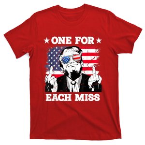 Trump One For Each Miss Trump Vote 2024 America Usa T-Shirt