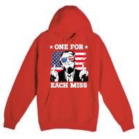 Trump One For Each Miss Trump Vote 2024 America Usa Premium Pullover Hoodie