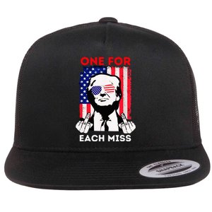 Trump One For Each Miss Flat Bill Trucker Hat