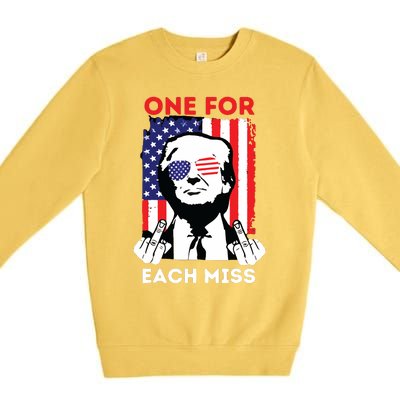 Trump One For Each Miss Premium Crewneck Sweatshirt