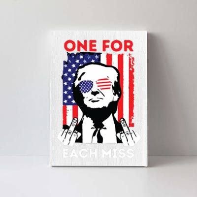 Trump One For Each Miss Canvas