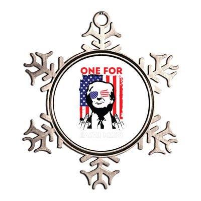 Trump One For Each Miss Metallic Star Ornament