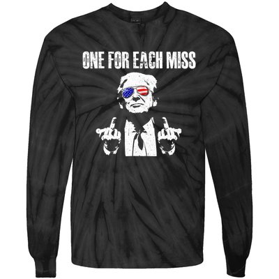 Trump One For Each Miss Tie-Dye Long Sleeve Shirt