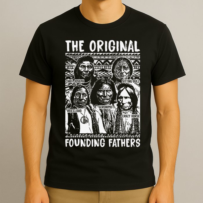 The Original Founding Fathers Native American Themed T-Shirt