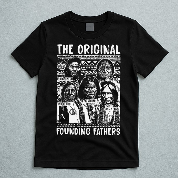 The Original Founding Fathers Native American Themed T-Shirt