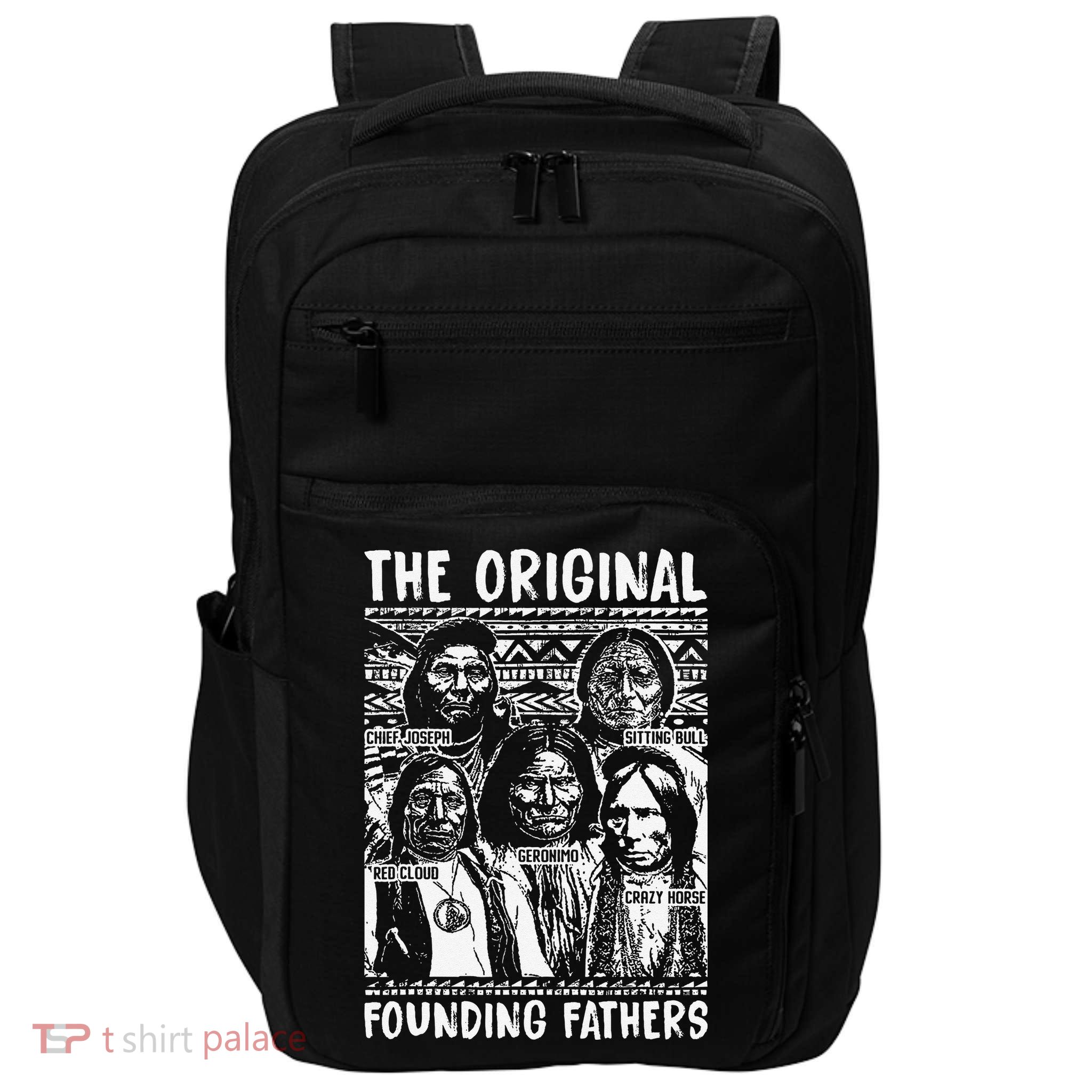 The Original Founding Fathers Native American Themed Impact Tech Backpack