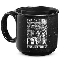 The Original Founding Fathers Native American Themed 15oz Campfire Ceramic Mug