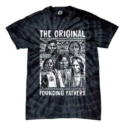 The Original Founding Fathers Native American Themed Tie-Dye T-Shirt