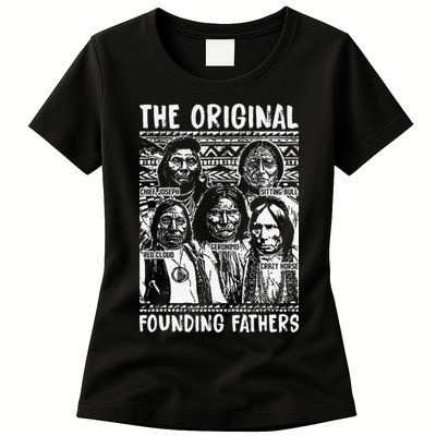 The Original Founding Fathers Native American Themed Womens T-Shirt