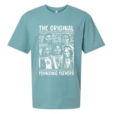 The Original Founding Fathers Native American Themed Sueded Cloud Jersey T-Shirt