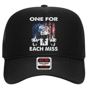 Trump One For Each Miss High Crown Mesh Back Trucker Hat