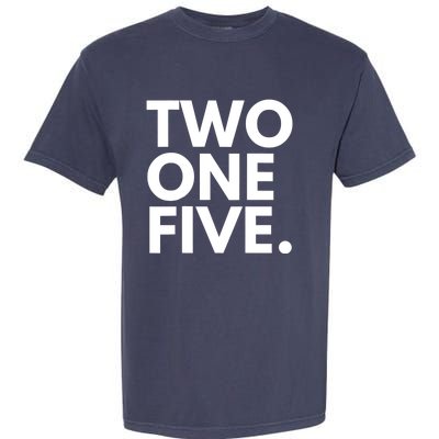 TWO ONE FIVE Area Code 215 Philadelphia PA Pennsylvania USA Garment-Dyed Heavyweight T-Shirt