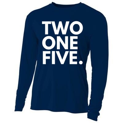 TWO ONE FIVE Area Code 215 Philadelphia PA Pennsylvania USA Cooling Performance Long Sleeve Crew