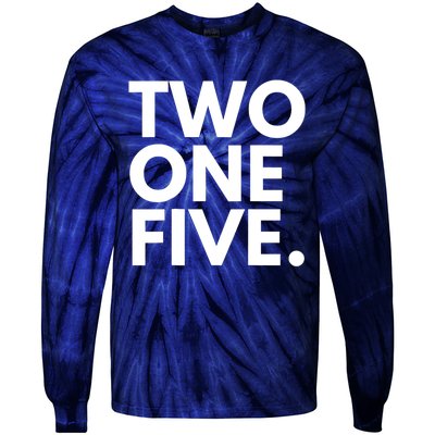 TWO ONE FIVE Area Code 215 Philadelphia PA Pennsylvania USA Tie-Dye Long Sleeve Shirt