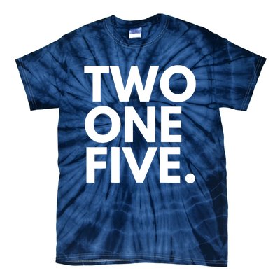 TWO ONE FIVE Area Code 215 Philadelphia PA Pennsylvania USA Tie-Dye T-Shirt