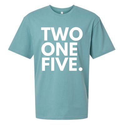 TWO ONE FIVE Area Code 215 Philadelphia PA Pennsylvania USA Sueded Cloud Jersey T-Shirt