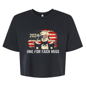 Trump One For Each Miss Bella+Canvas Jersey Crop Tee