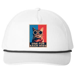 Trump One For Each Miss Cat Lover Snapback Five-Panel Rope Hat