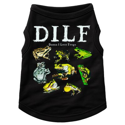 Types Of Frogs Dilf Damn I Love Frogs Doggie Tank