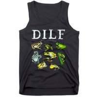 Types Of Frogs Dilf Damn I Love Frogs Tank Top