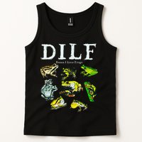 Types Of Frogs Dilf Damn I Love Frogs Tank Top