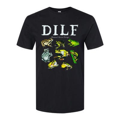 Types Of Frogs Dilf Damn I Love Frogs Softstyle CVC T-Shirt