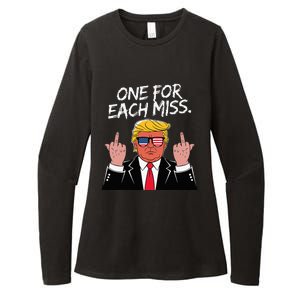 Trump One For Each Miss Funny Political Womens CVC Long Sleeve Shirt