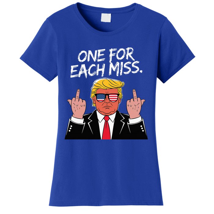 Trump One For Each Miss Funny Political Women's T-Shirt